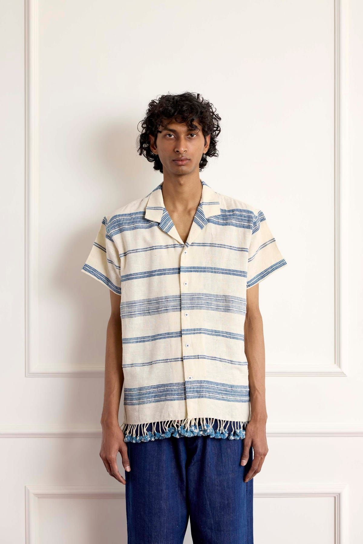 Handloom Stripe Shirt - image 3
