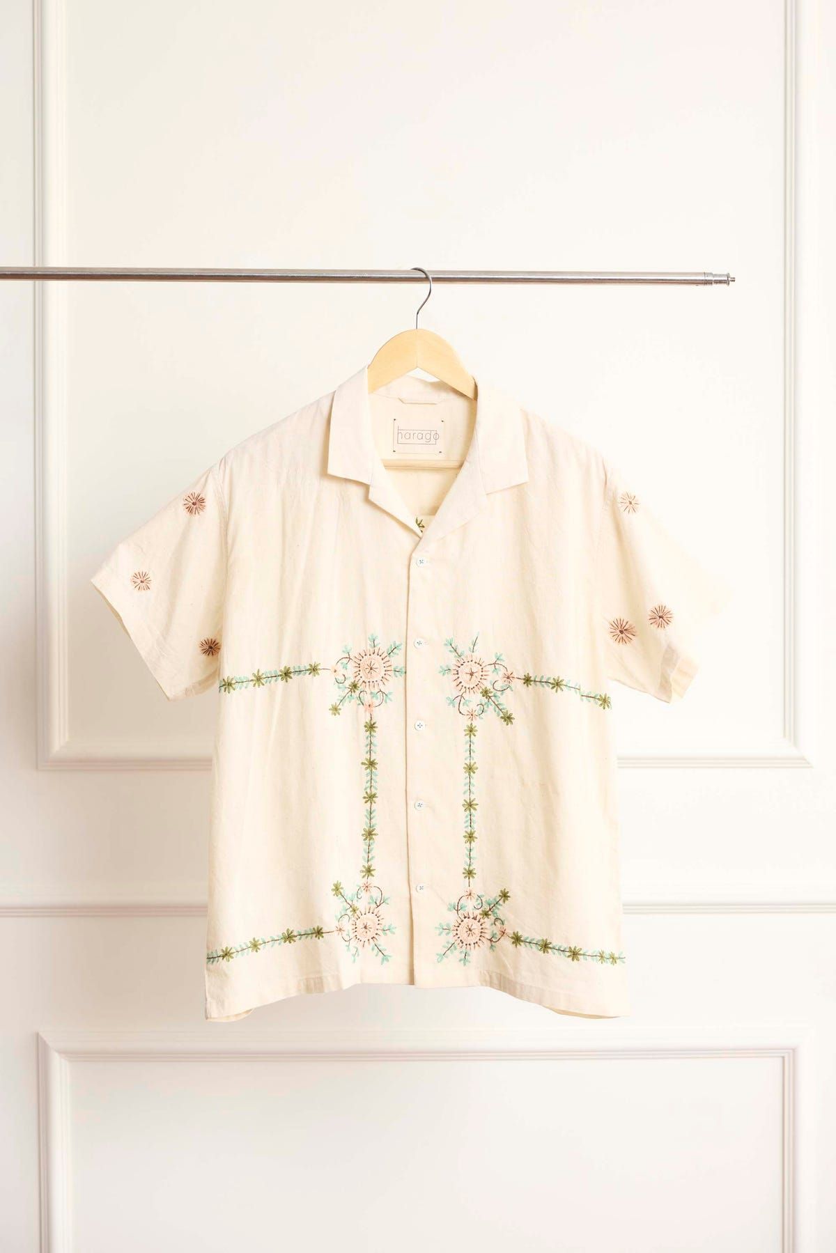 Floral Embroidered Shirt - image 1