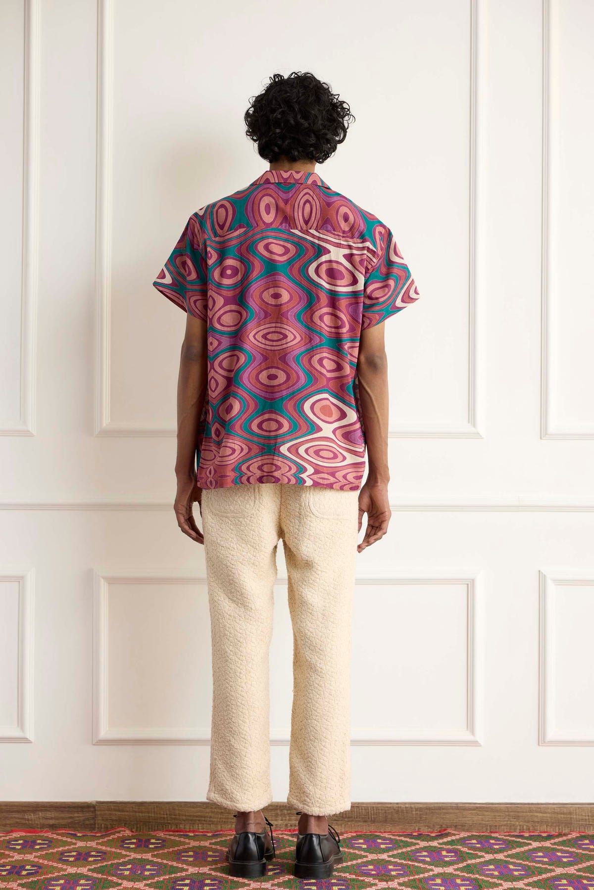 Vintage Print Shirt - image 2