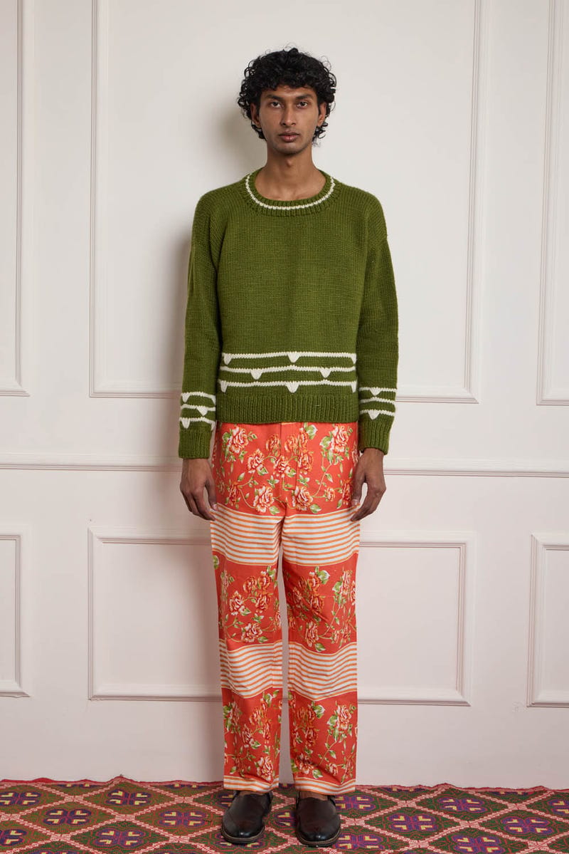 Green Jumper Sweater