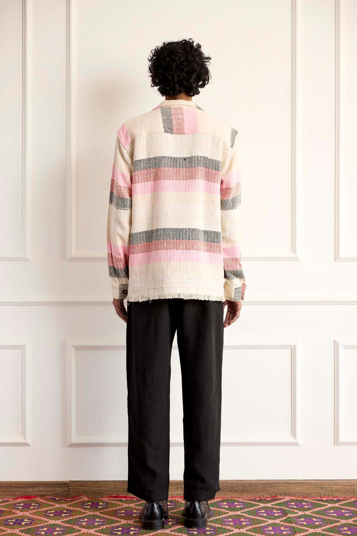 Textured Weave Blouson - image 3