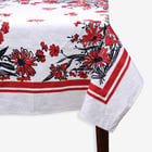 Vintage Floral Tablecloth view 1