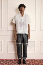 Knot Stitch Embroidered Shirt view 1