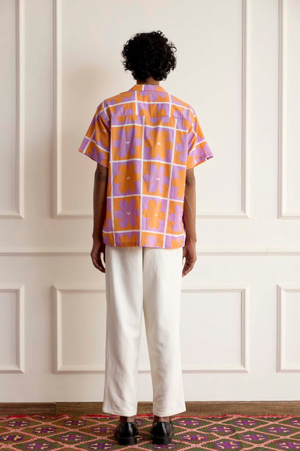 Harago — Daisy Print Shirt