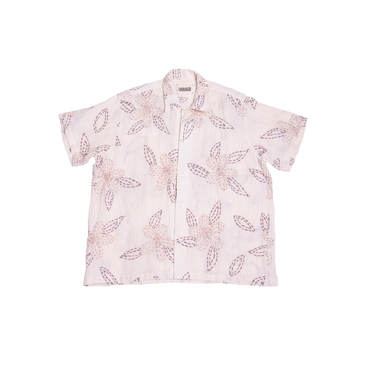 Hand Embroidered Linen Shirt - image 1