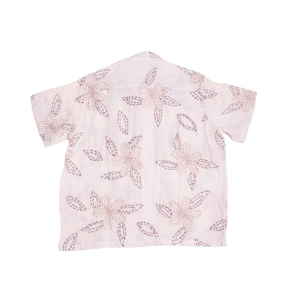Harago — Hand Embroidered Linen Shirt