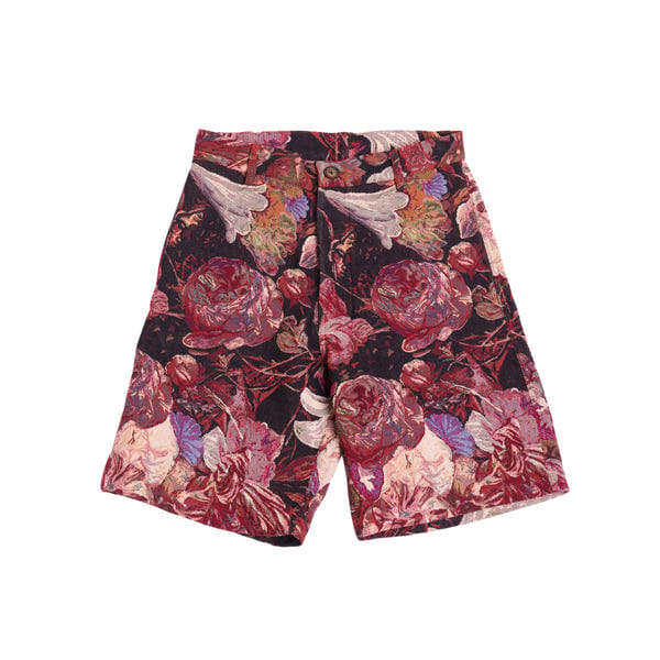 Harago — Jacquard Cotton Shorts