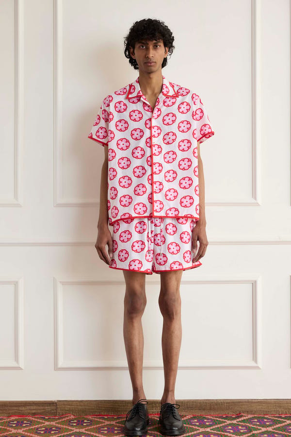 Harago — Flower Print Shirt