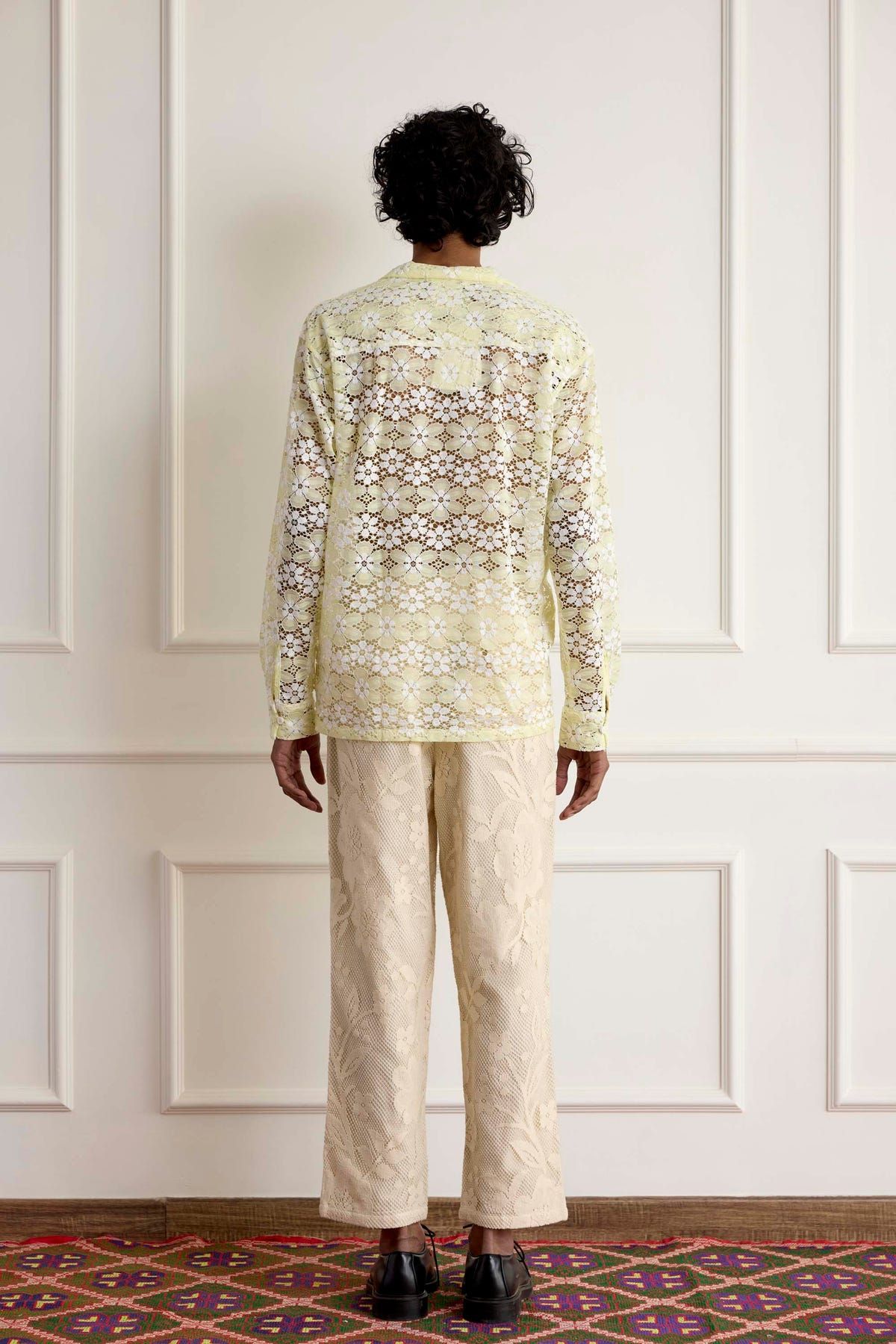 Lace Long Sleeve Shirt - image 2