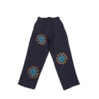 Embroidered Pleated Pants view 2