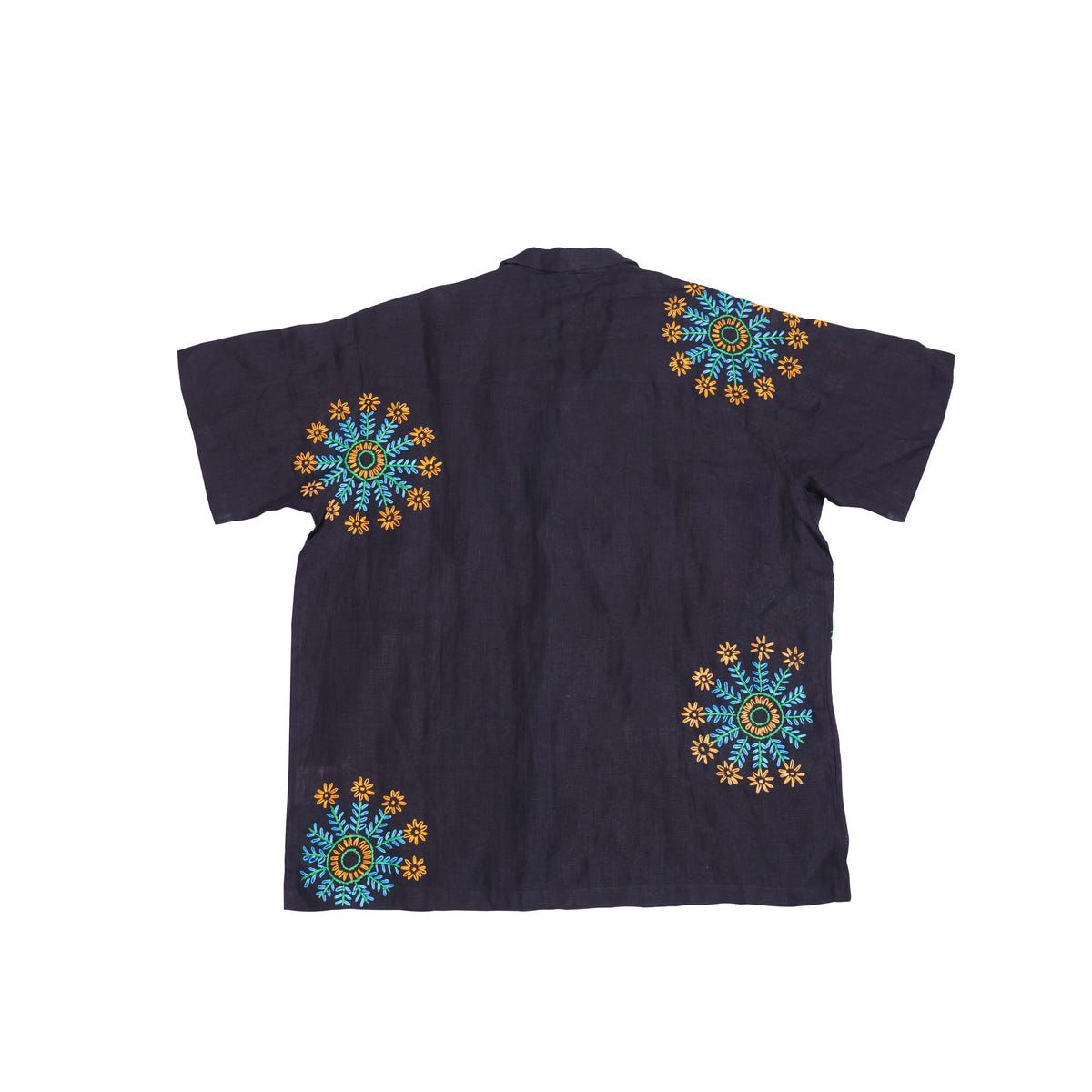 Black Embroidered Shirt - image 2