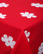 Cloud Applique Tablecloth view 2