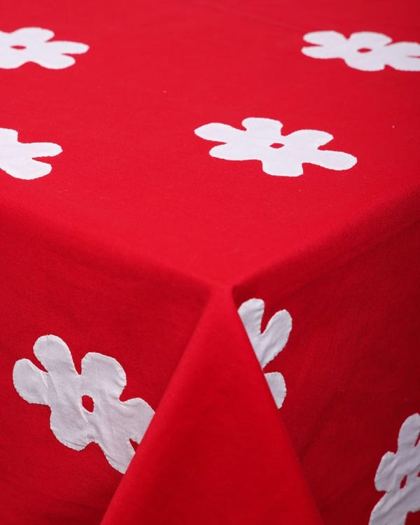 Harago — Cloud Applique Tablecloth