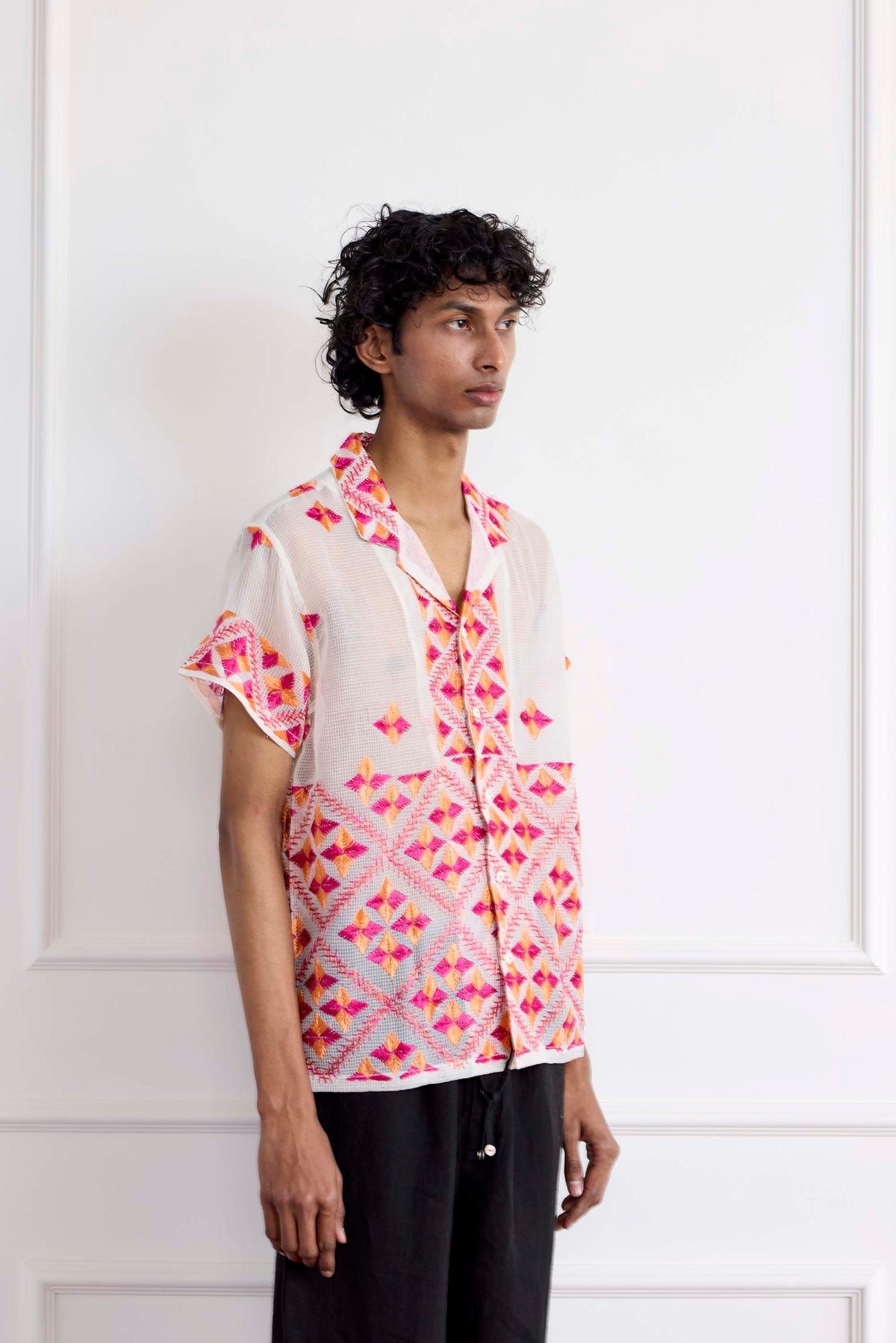 Phulkari Embroidered Shirt - image 3