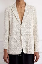 Embroidered Blazer Jacket view 4