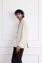 Embroidered Blazer Jacket view 6