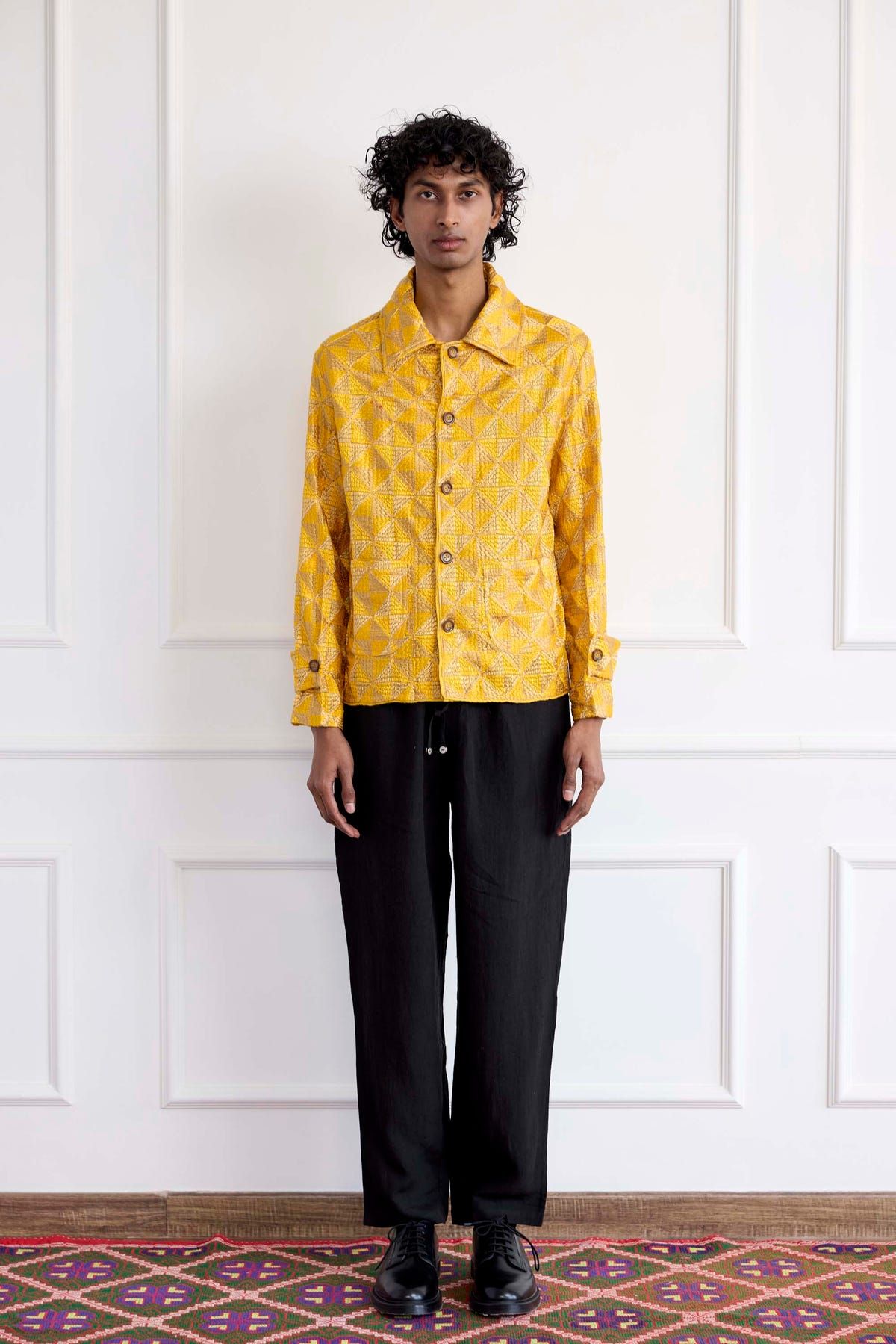 Phulkari Embroidered Blouson - image 1