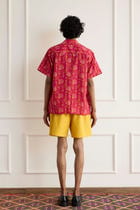 Block-Printed Floral Shirt view 2