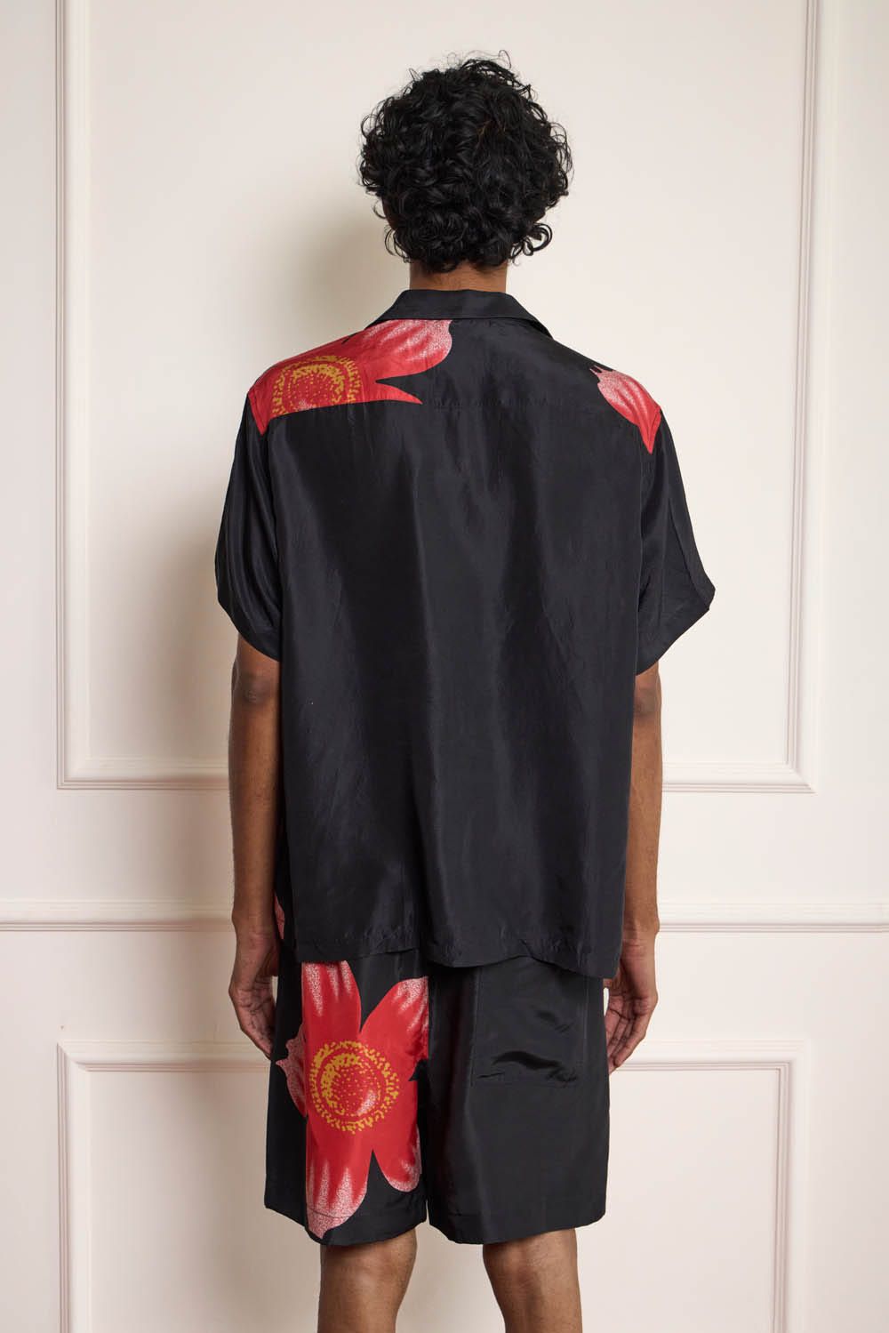 Floral Print Silk Shirt - image 3