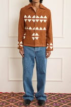 Brown Applique Jacket view 1