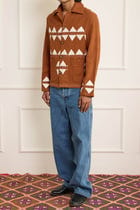 Brown Applique Jacket view 3