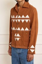 Brown Applique Jacket view 4