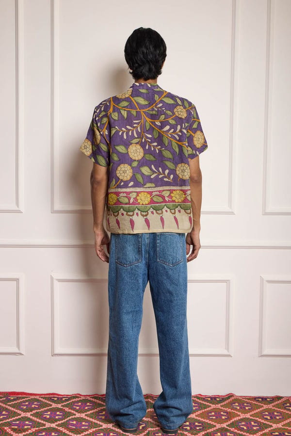 Harago — Kalamkari Silk Shirt