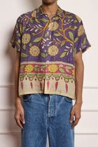 Kalamkari Silk Shirt view 3