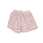 Fringe Stripe Linen Shorts view 2