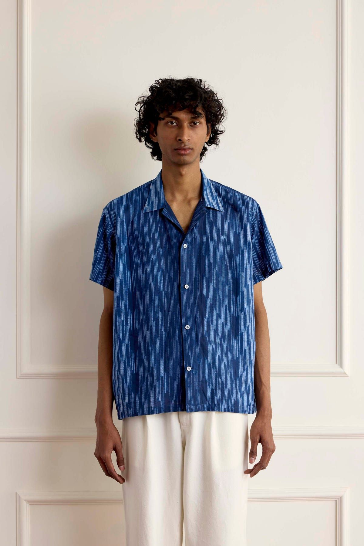 Tie Dye Indigo Shirt - image 3
