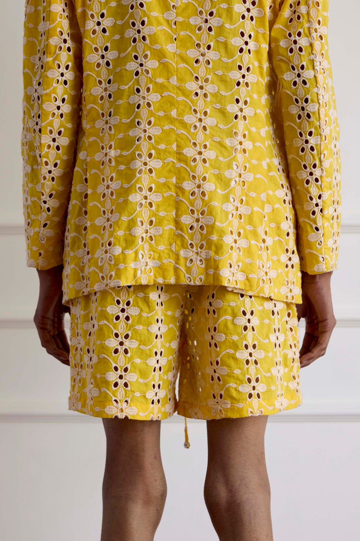 Floral Embroidered Shorts - image 4