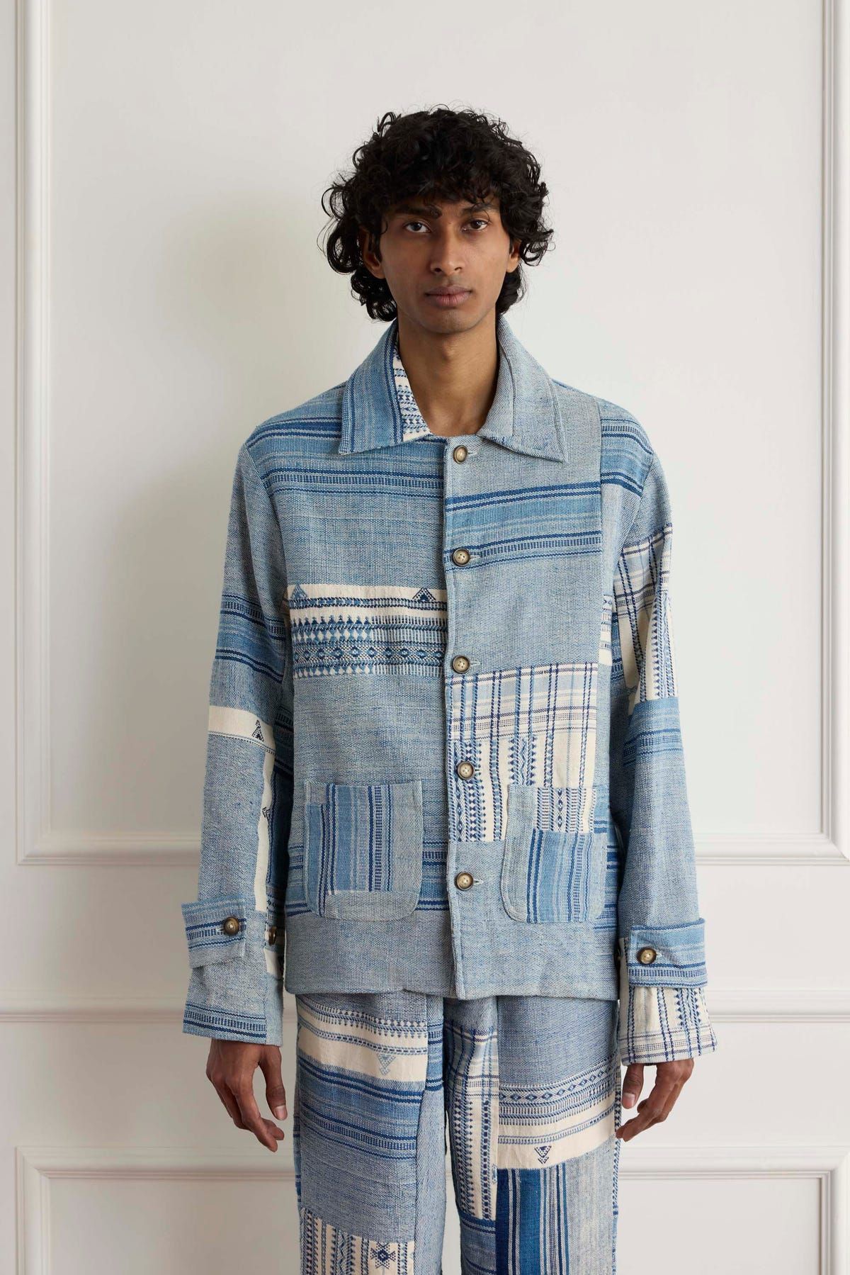 Patchwork Blouson - image 3