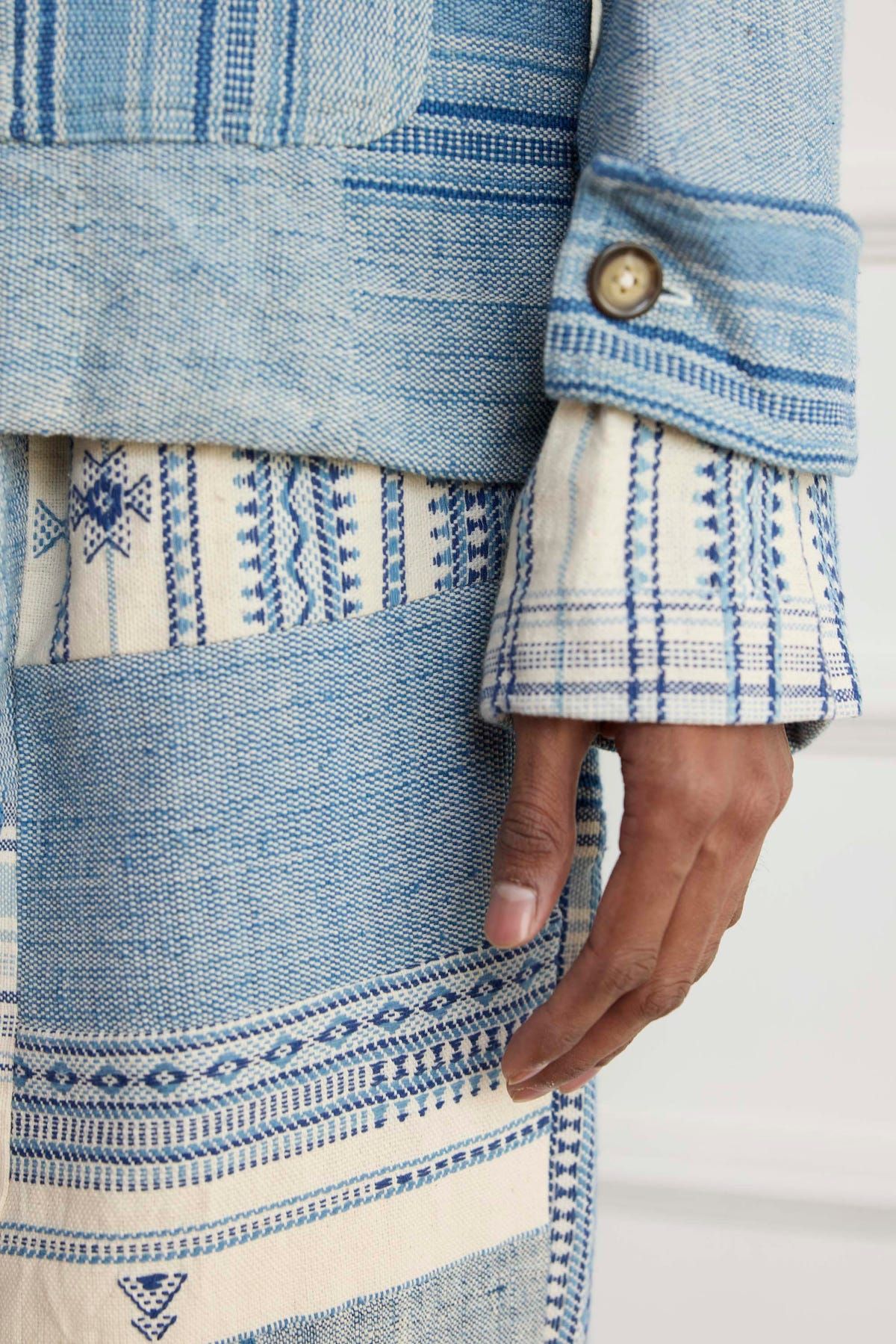 Patchwork Blouson - image 4
