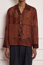 Silk Patchwork Shirt view 3
