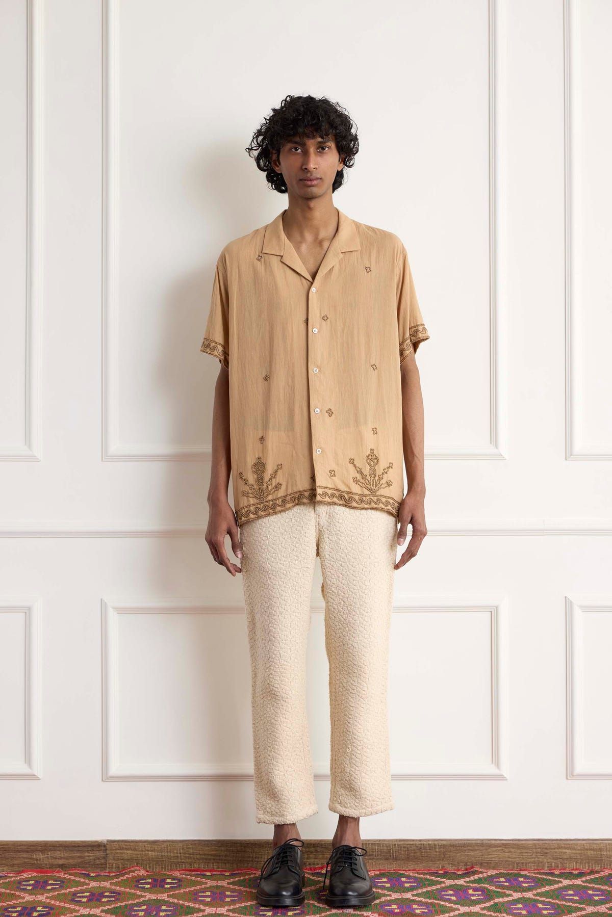 Bead Embroidered Shirt - image 1