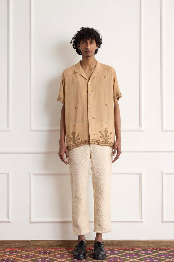 Harago — Bead Embroidered Shirt