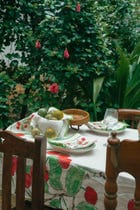 Cherry Printed Tablecloth view 4