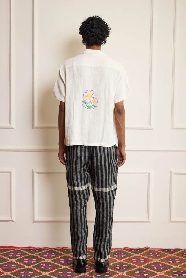 Harago — Cross Stitch Embroidered Shirt