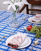 Window Block Printed Tablecloth view 3