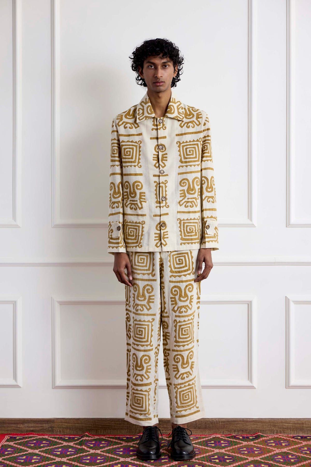 Appliqué Blouson Jacket - image 1