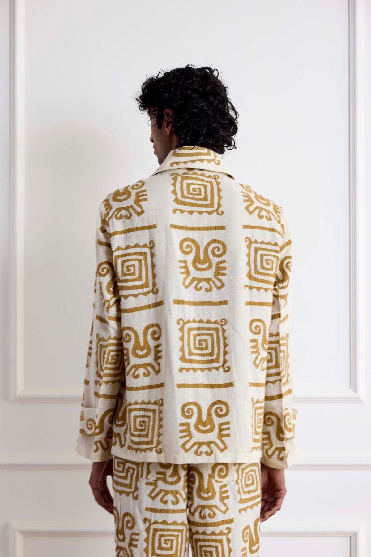 Appliqué Blouson Jacket - image 2