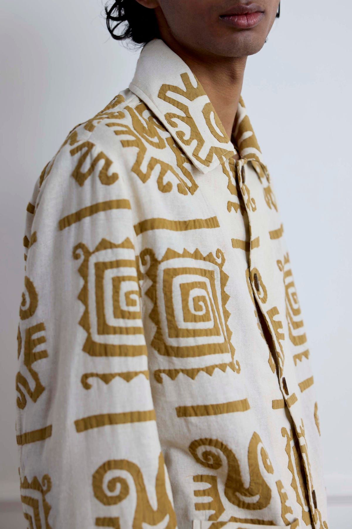 Appliqué Blouson Jacket - image 3