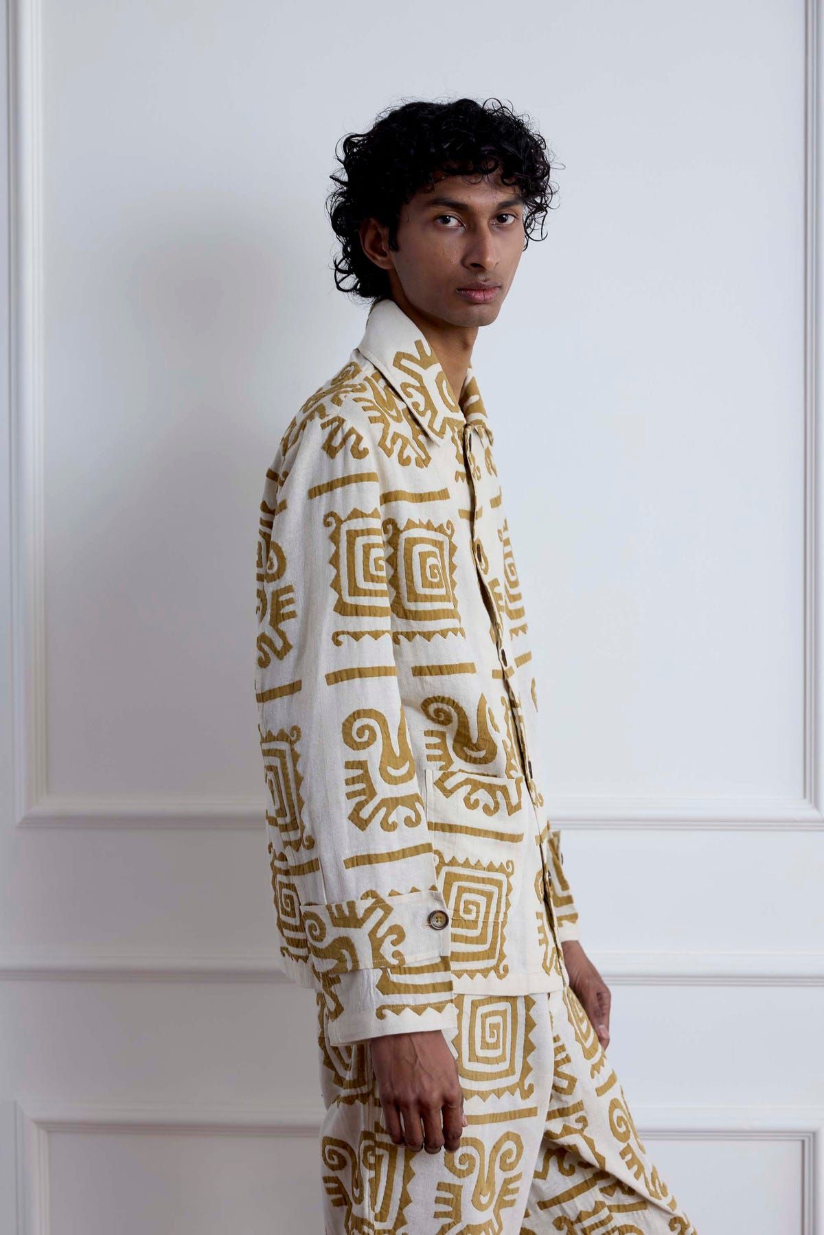 Appliqué Blouson Jacket - image 4