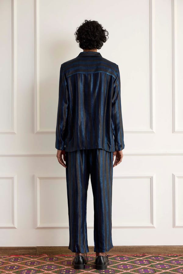 Harago — Silk Long Sleeve Shirt