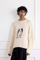 Penguin Crochet Jumper view 1