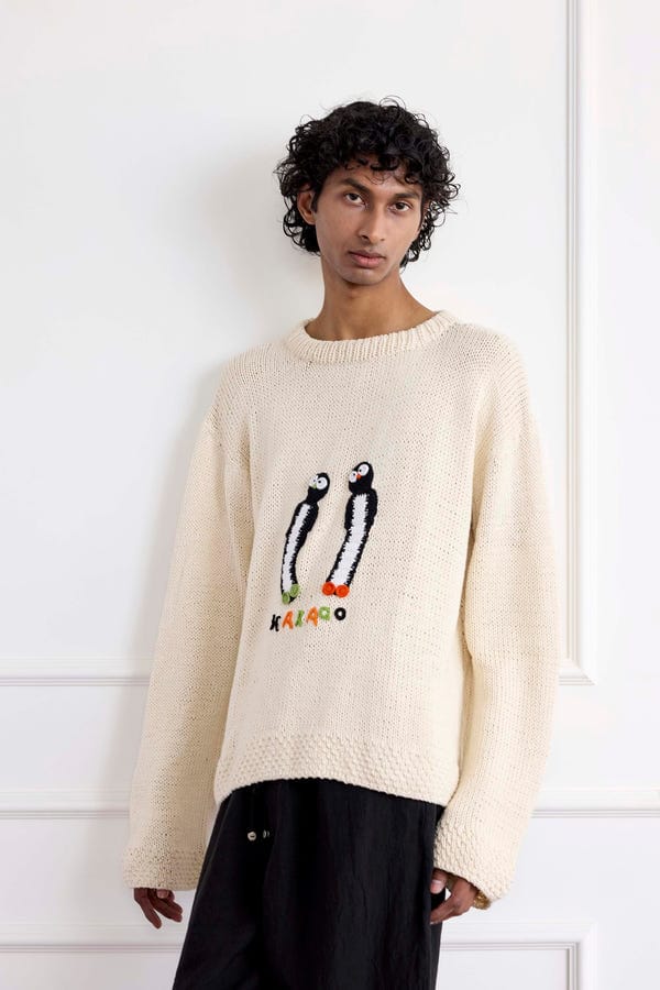 Harago — Penguin Crochet Jumper
