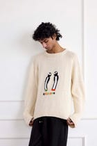 Penguin Crochet Jumper view 2