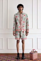 Kantha Embroidery Jacket view 1