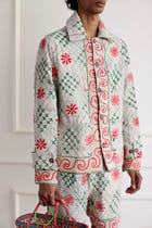 Kantha Embroidery Jacket view 4