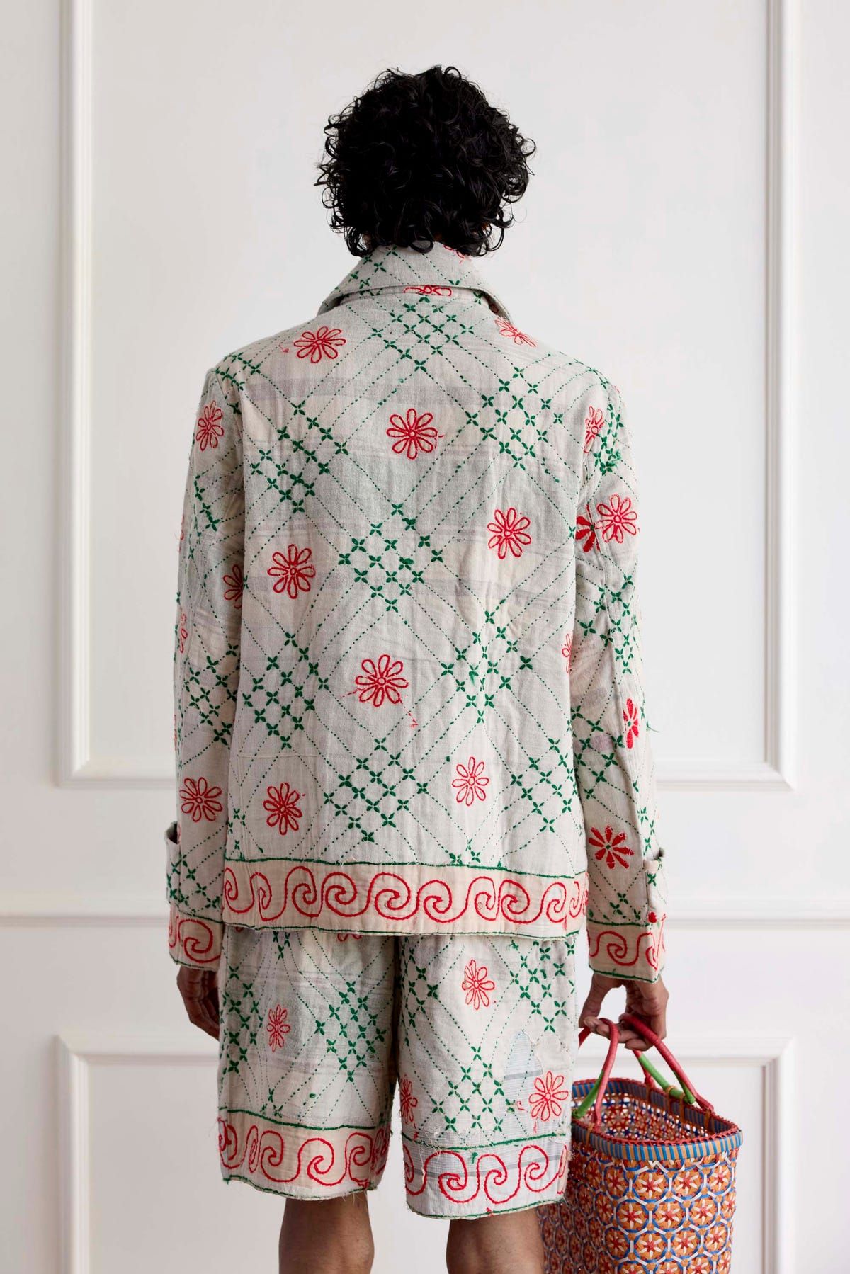 Kantha Embroidery Jacket - image 5